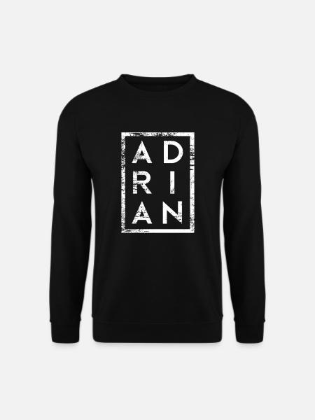 Adrian Minimalism - Unisex Sweatshirt - black