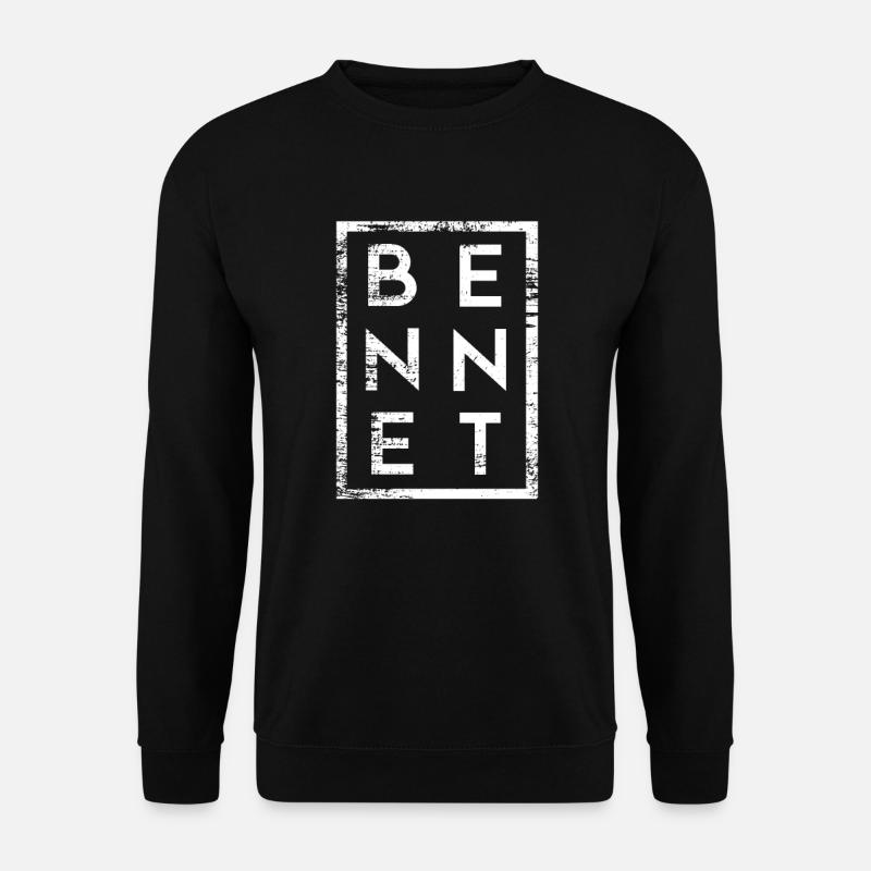 Minimalisme Bennet - Sweat-shirt Unisexe - noir