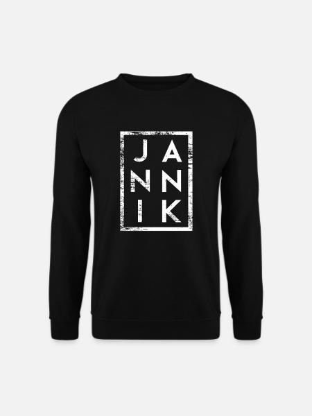 Jannik Minimalism - Unisex Sweatshirt - black
