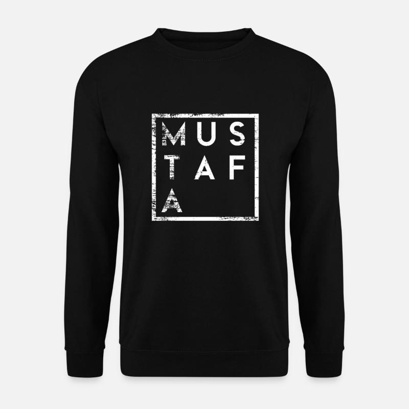 Mustafa Minimalisme - Sweat-shirt Unisexe - noir