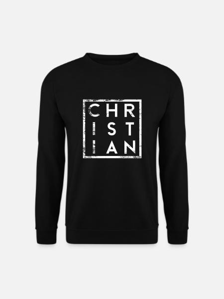 Christian Minimalism - Unisex Sweatshirt - black