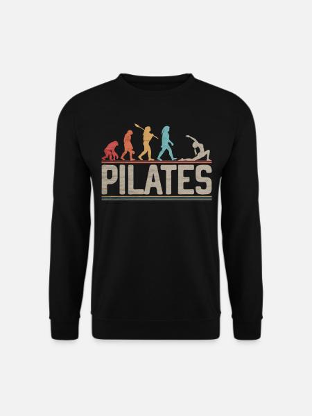 Evolution Pilates Frau Nice Fitness - Unisex Pullover - Schwarz