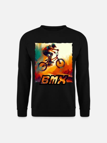 BMX Bike - Unisex Sweatshirt - black