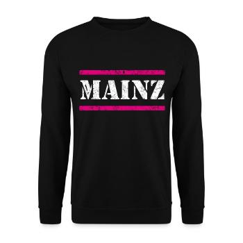 Mainz Vintage - Unisex Pullover - Schwarz - Vorne - Alina (178cm) & Michal (187cm)