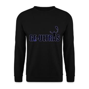 Gelsenkirchen Ultras GE Gift Idea - Unisex Sweatshirt - black - Front - Alina (178cm) & Michal (187cm)