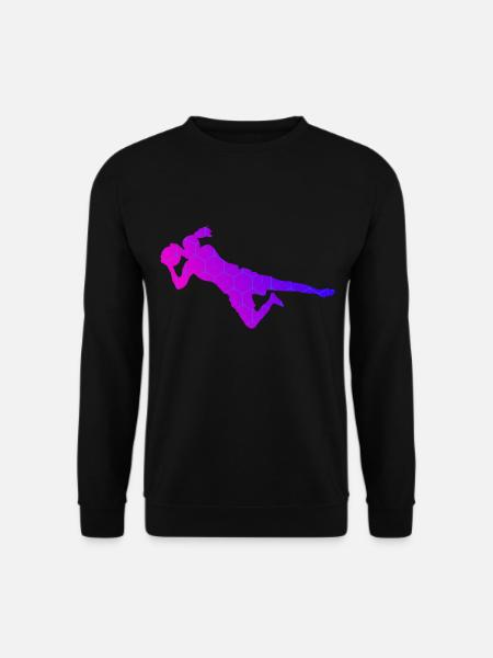 Fußballer Fussball Torwart Fußballspieler - Unisex Pullover - Schwarz