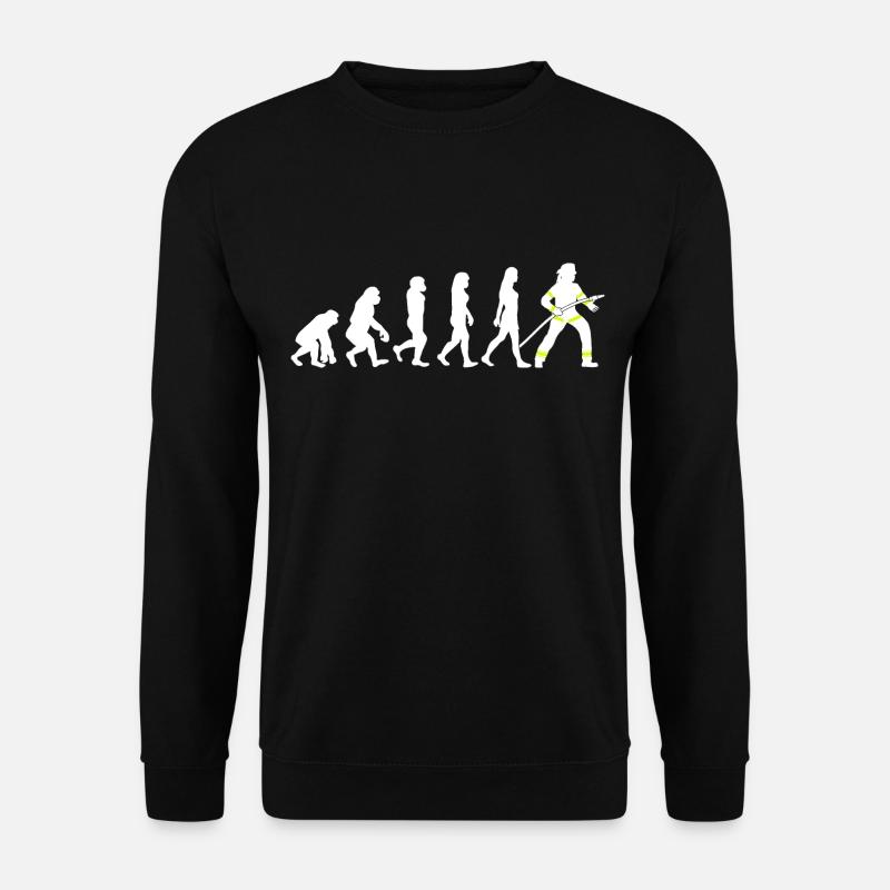 Pompiers Femmes Pompiers Evolution - Sweat-shirt Unisexe - noir