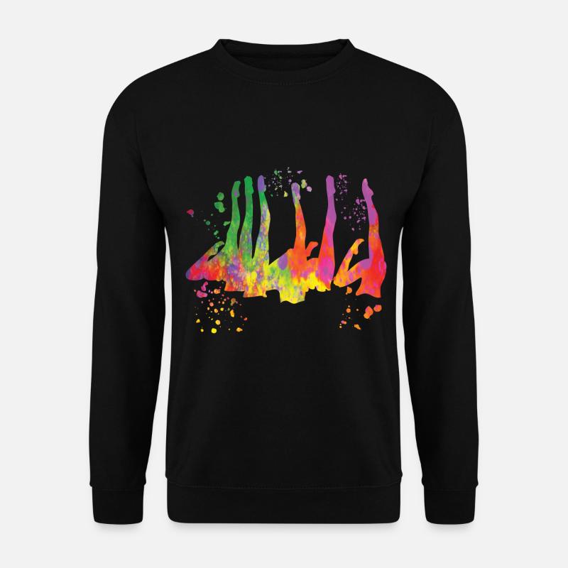 Artistic Swim Team Synchronschwimmen - Unisex Pullover - Schwarz