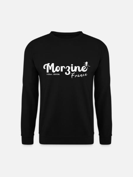 Morzine France mountain - Unisex Sweatshirt - black
