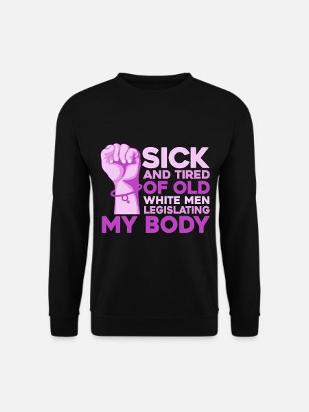Gleichberechtigung der Geschlechter Rechte der Fra - Unisex Pullover - Schwarz