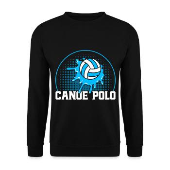 Kanupolo Mannschaft Kanupolo Kanupolo Spieler Gesc - Unisex Pullover - Schwarz - Vorne - Alina (178cm) & Michal (187cm)