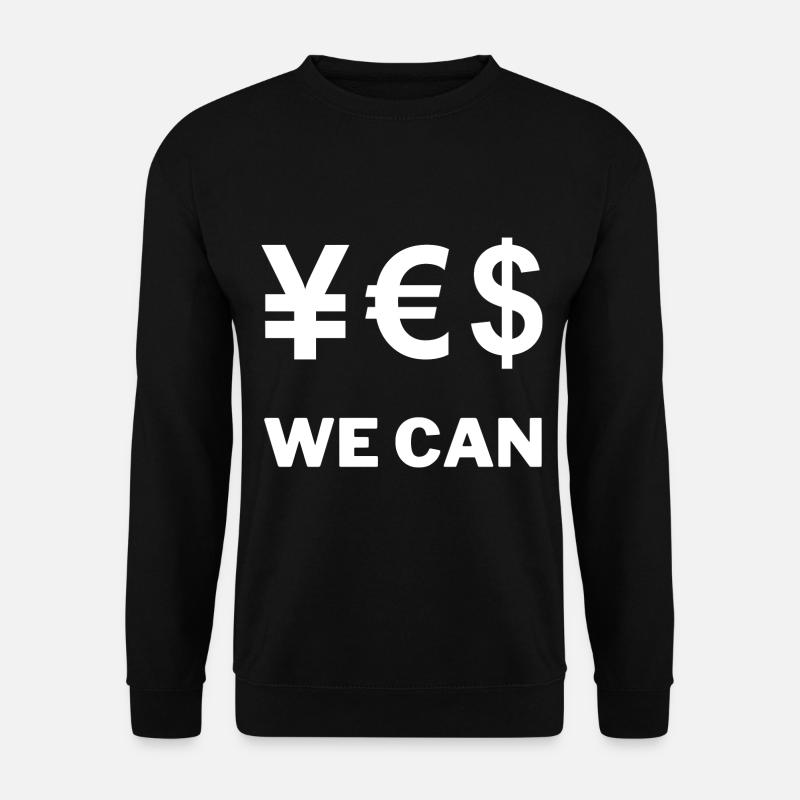YES WE CAN - Unisex Sweatshirt - black