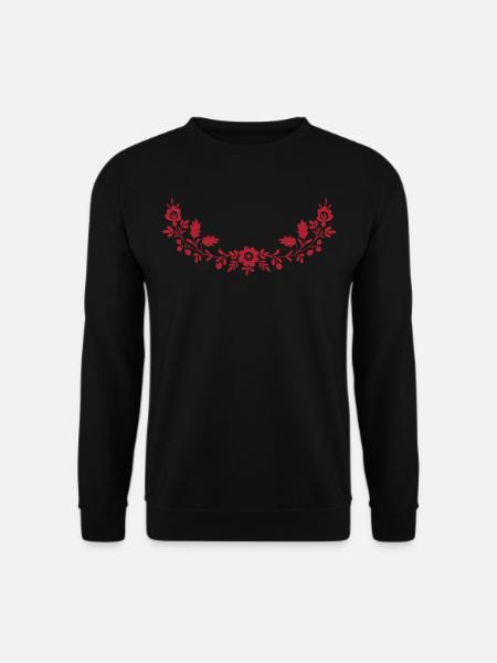 DELSBO - Unisex Pullover - Schwarz