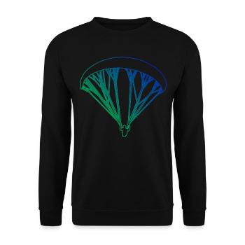Parapente Femmes Parapente Parapente Parapente Parapente - Sweat-shirt Unisexe - noir - Devant - Alina (178cm) & Michal (187cm)