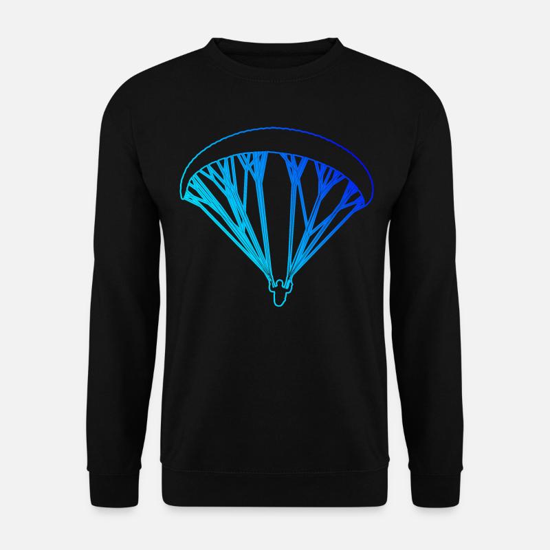 Paragleiten Gleitschirm Paragliding Paragleiter - Unisex Sweatshirt - black