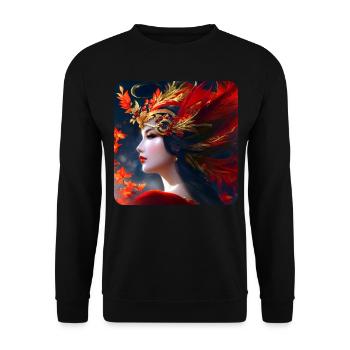 Magnifique Femme Fantastique - Sweat-shirt Unisexe - noir - Devant - Alina (178cm) & Michal (187cm)