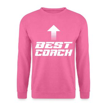 Entraîneur - Sweat-shirt Unisexe - rose - Devant