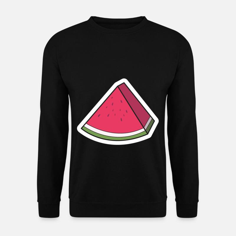 Wassermelone - Unisex Pullover - Schwarz