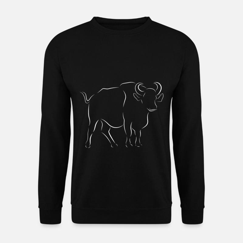 Büffel - Unisex Pullover - Schwarz