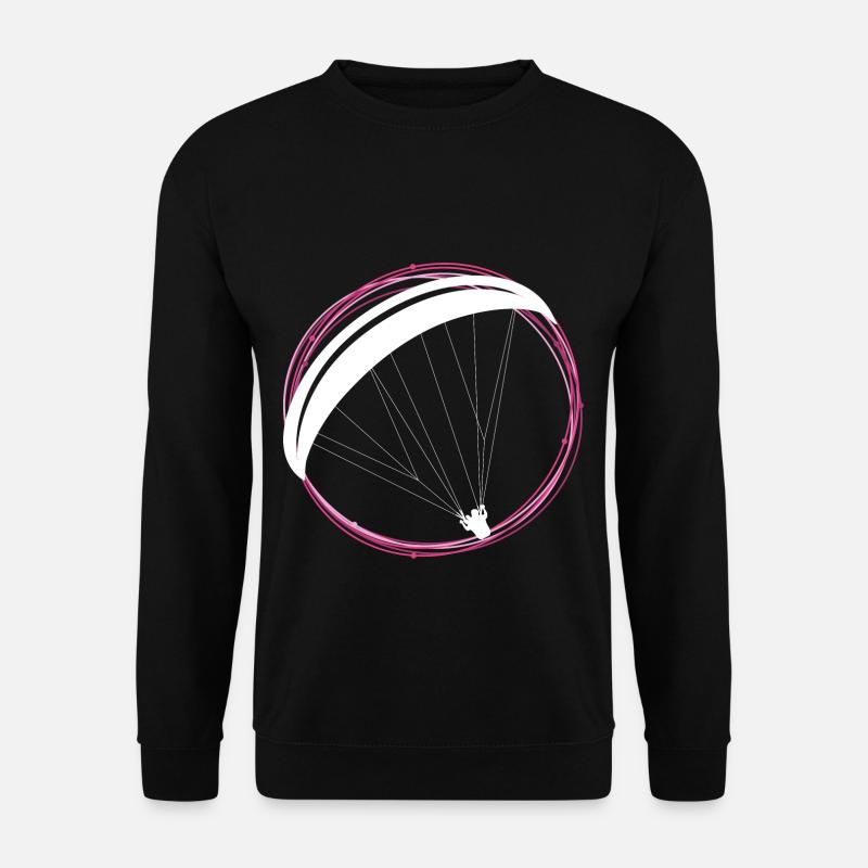 Paragliding paraglider - Unisex Sweatshirt - black