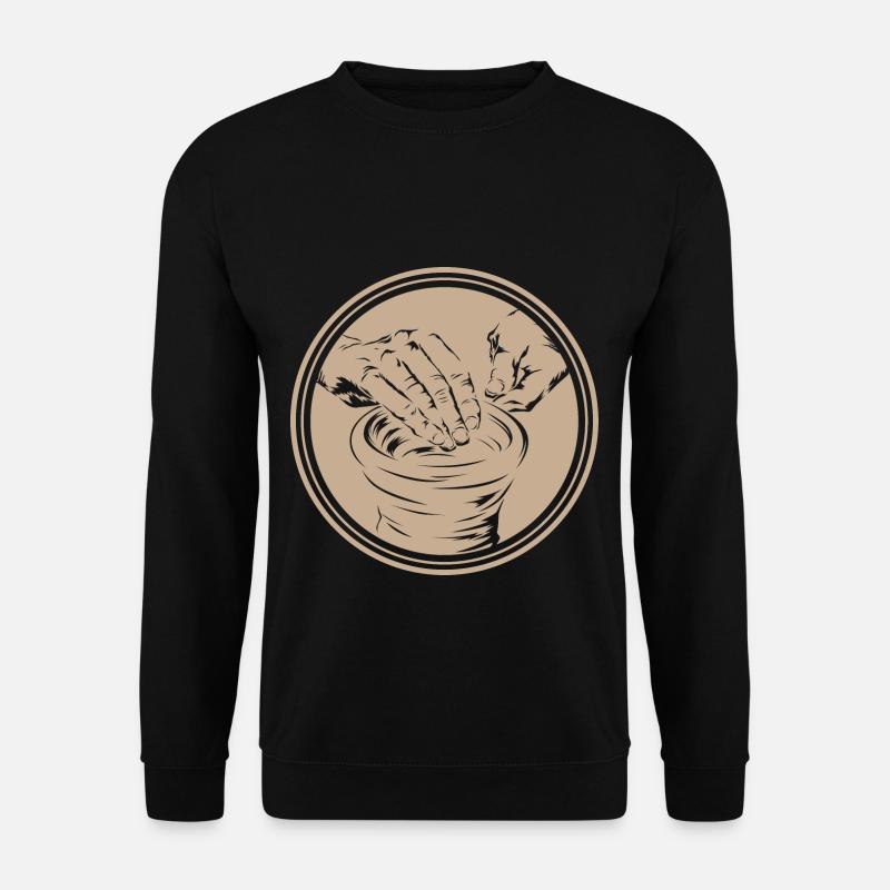 do pottery - Unisex Sweatshirt - black
