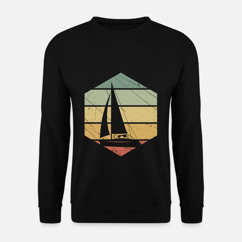 Sailing ship - Unisex Sweatshirt - black
