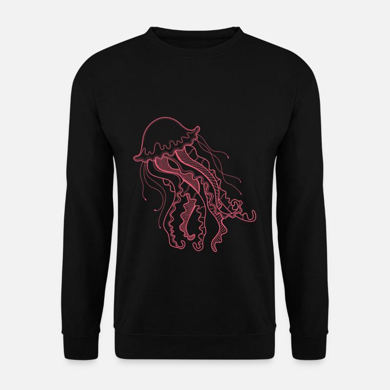 Qualle - Unisex Pullover - Schwarz