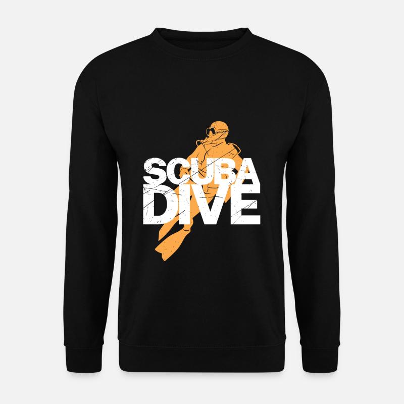Diving - Unisex Sweatshirt - black