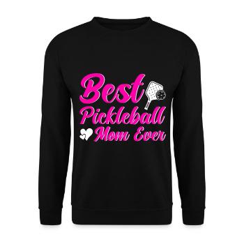 Pickleball Pickleball Jouer Paddleball Cadeau - Sweat-shirt Unisexe - noir - Devant - Alina (178cm) & Michal (187cm)
