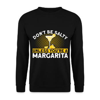 Serveur Barman Cocktail Bar Cadeau - Sweat-shirt Unisexe - noir - Devant - Alina (178cm) & Michal (187cm)