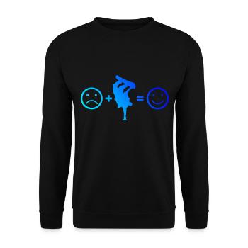 Snowboarder Herren Wintersport Snowboarding - Unisex Pullover - Schwarz - Vorne - Alina (178cm) & Michal (187cm)