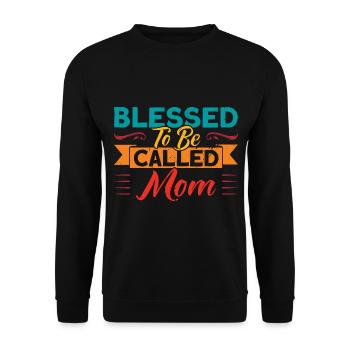 Cadeau familial jumelé pour la fête des Mères - Sweat-shirt Unisexe - noir - Devant - Alina (178cm) & Michal (187cm)