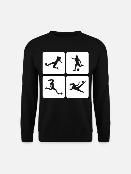 Frauenfußball - Unisex Pullover - Schwarz