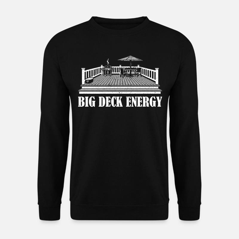 Big Deck Energy Graphic - Unisex Sweatshirt - black