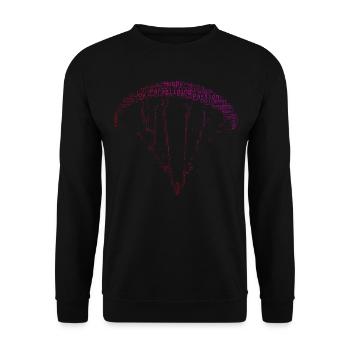 Paragliding Paragliding Men Paraglider - Unisex Sweatshirt - black - Front - Alina (178cm) & Michal (187cm)