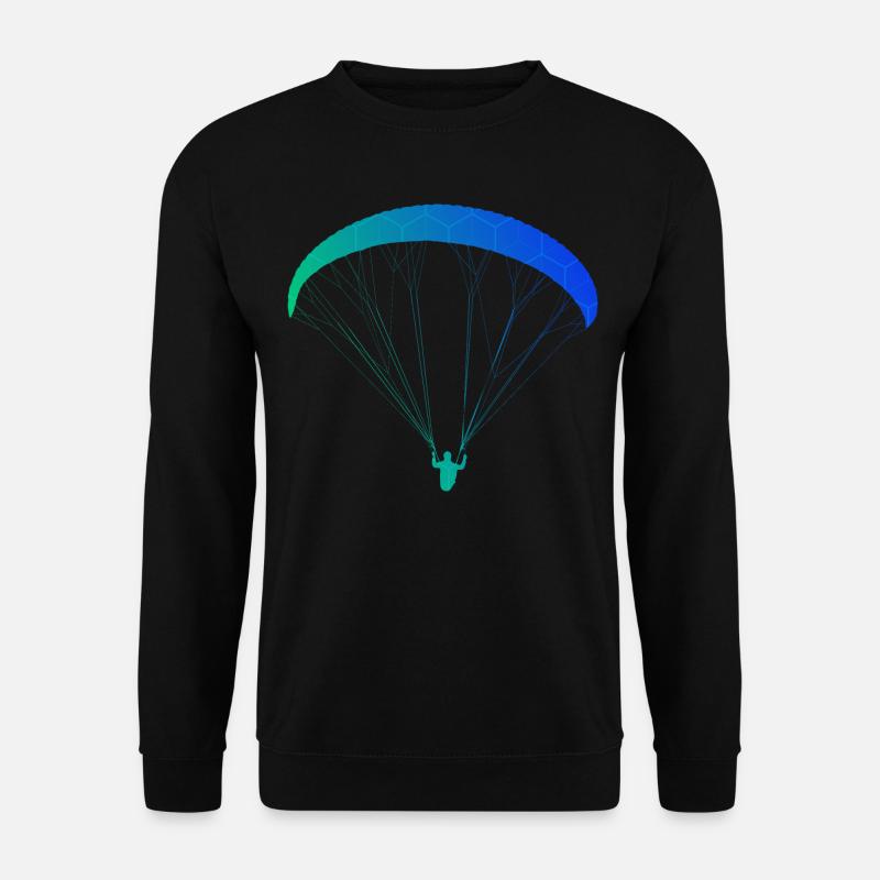 Paragliding Paragleiten Paraglider Paragleiter - Unisex Sweatshirt - black