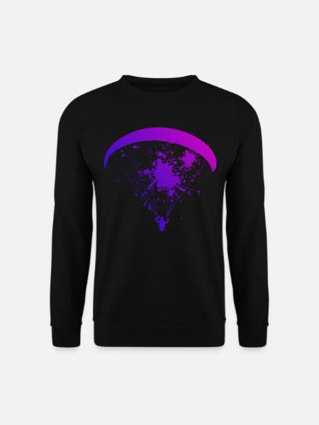 Paragliding Paragliding Paragliding - Unisex Sweatshirt - black