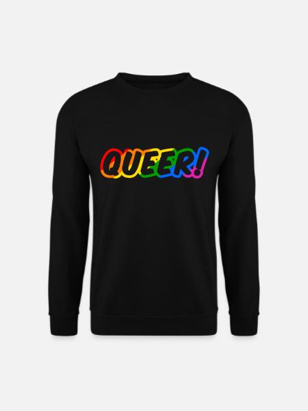 Queer Gay Pride - Unisex Sweatshirt - black