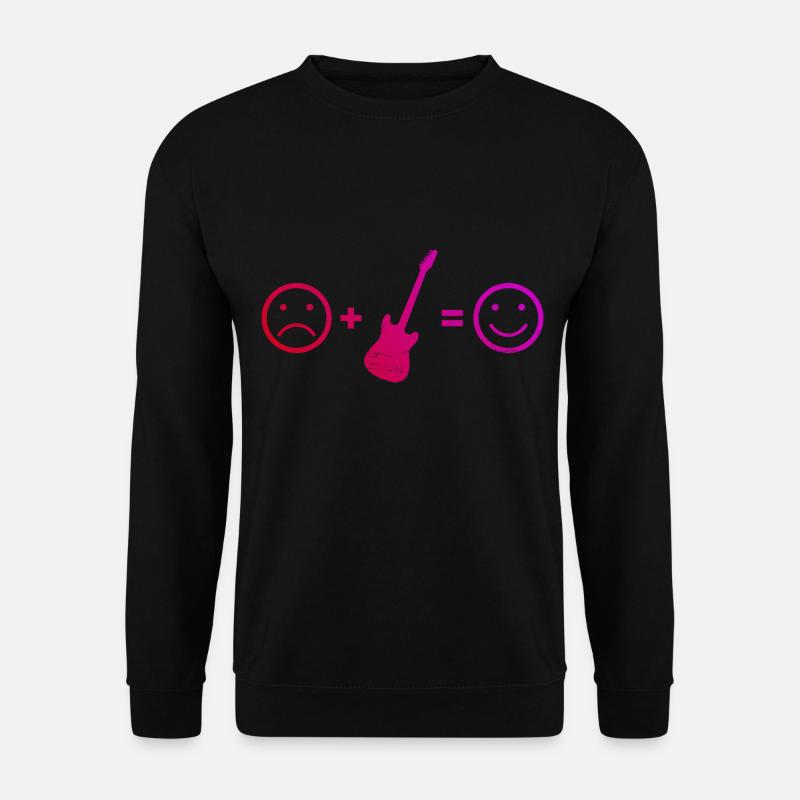 Egitarre classical guitar akustische gitarre - Unisex Pullover - Schwarz