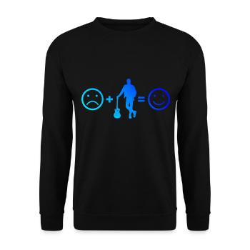 Egitarre electronic guitar women's electric guitar - Unisex Sweatshirt - black - Front - Alina (178cm) & Michal (187cm)