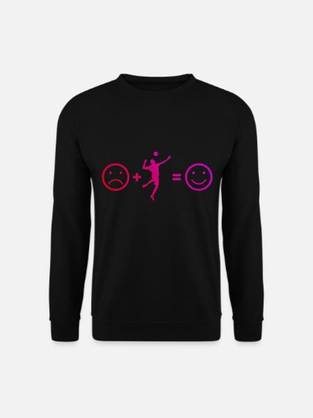 Faustballspielen Volleyball Faustball Damen - Unisex Pullover - Schwarz