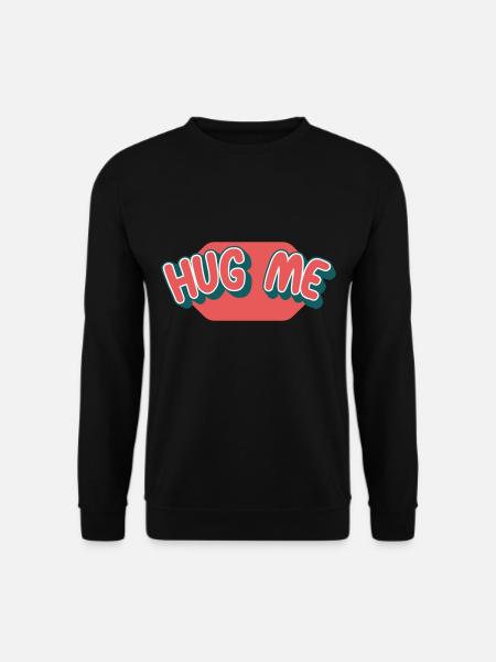 Hug me | Colors can be changed - Unisex Sweatshirt - black