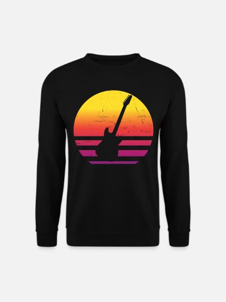 Guitariste - Sweat-shirt Unisexe - noir