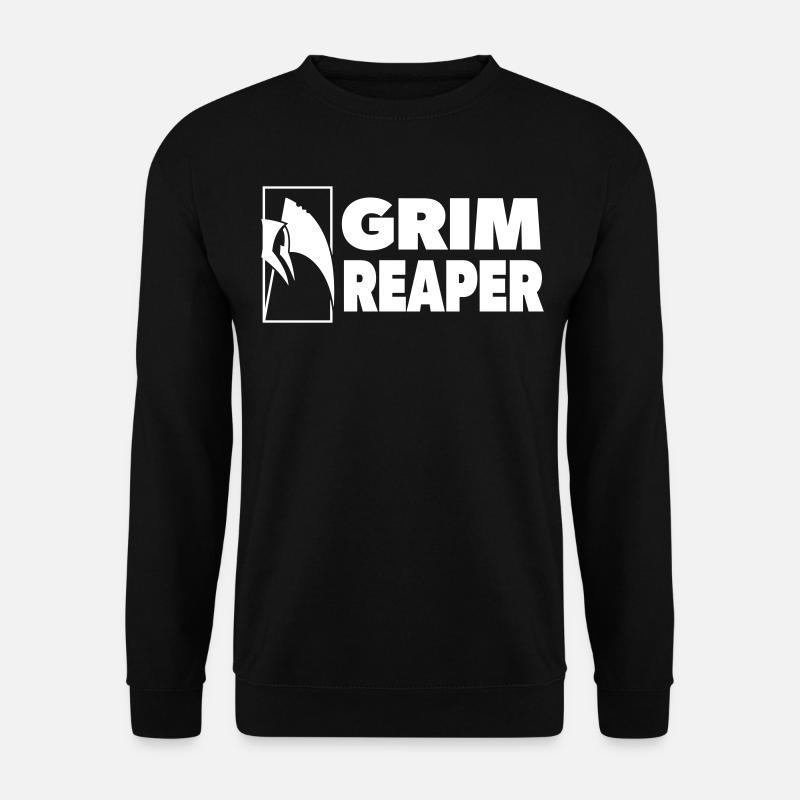 Mäher - Unisex Pullover - Schwarz