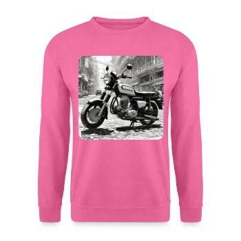 Cooles Moped - Unisex Pullover - Pink - Vorne