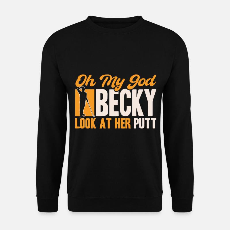 Golfing Golfer Golfer Gift - Unisex Sweatshirt - black