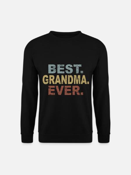 Grand-père grands-parents idée cadeau disant - Sweat-shirt Unisexe - noir
