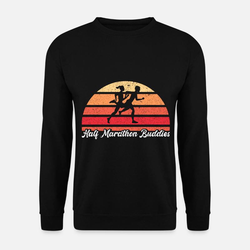 Running Runner Jogger Gift - Unisex Sweatshirt - black
