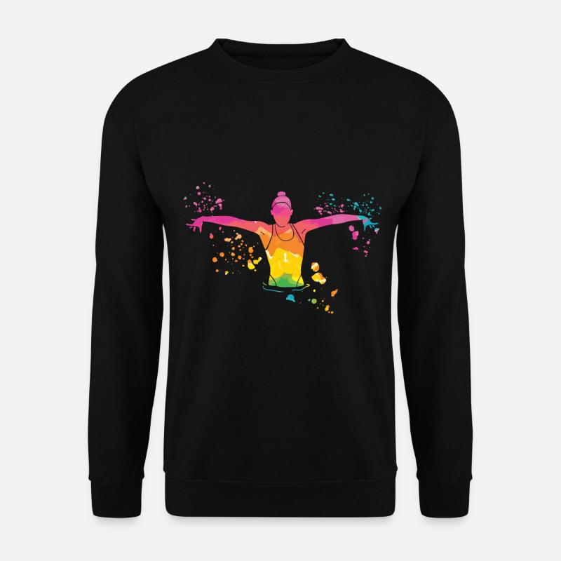 Artistic Swim Team Synchronschwimmen - Unisex Pullover - Schwarz