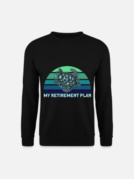 Schildkrötenhaltung Meeresschildkröte Schildkröten - Unisex Pullover - Schwarz
